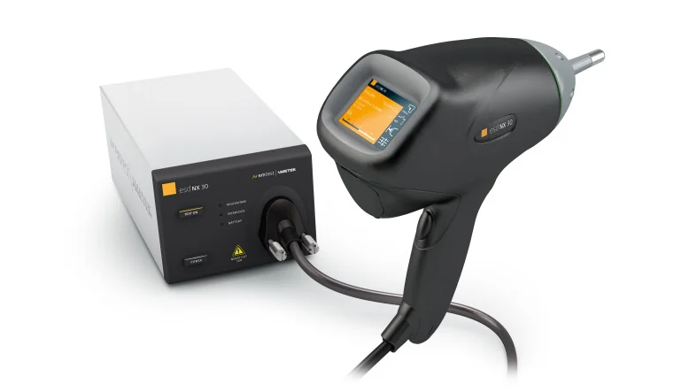 EM TEST esd NX30 ESD simulator with base station