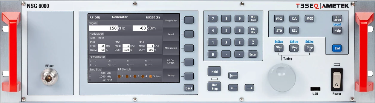 Teseq NSG 6000A radiated and conducted immunity test system