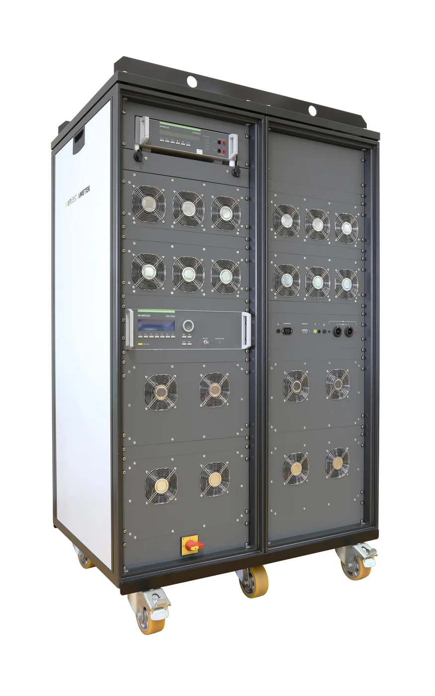 EM TEST VDS 200Q four-quadrant battery simulator